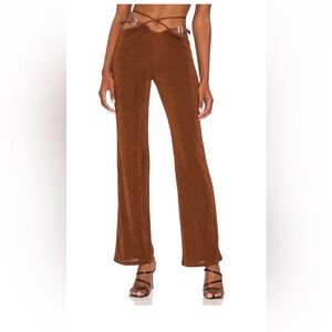 H:ours Melinda pant in coca brown